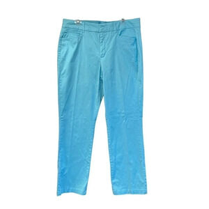 JM Collections Womens Size 14 Light Blue Straight Jeans FLAW